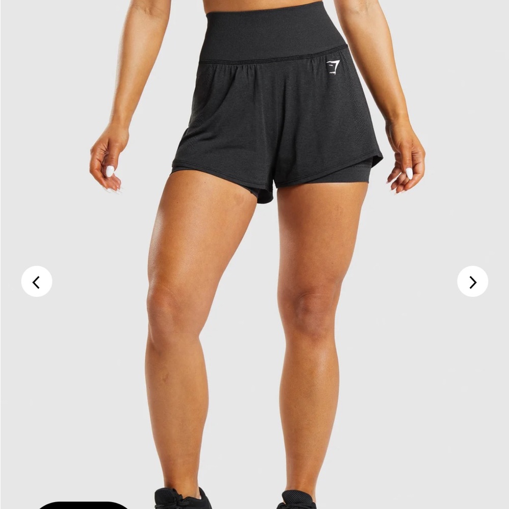 COPY - VITAL SEAMLESS 2.0 2-IN-1 SHORTS
Black Marl